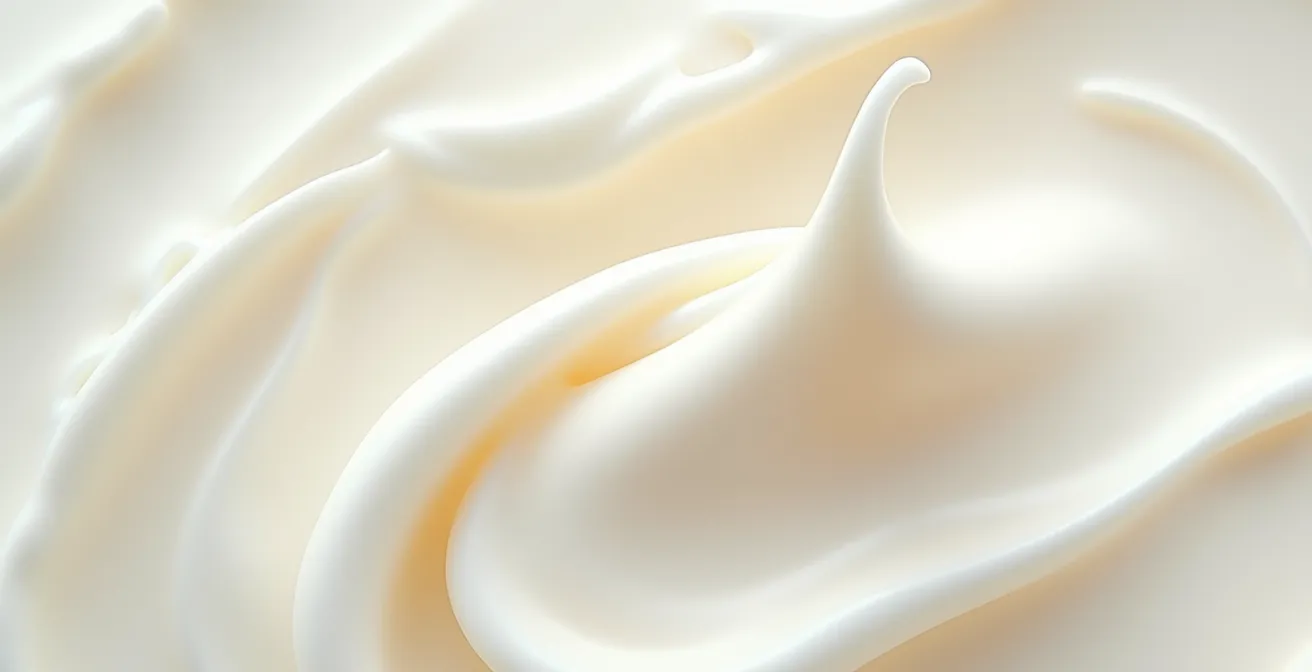 Erschwingliche Hautpflegeprodukte aus deutschen Drogerien minimalistisch arrangiert